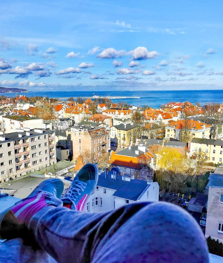 Pokoje Przy Plazy Z Widokiem Na Morze Sopot Exterior photo